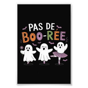 Pas de BOO-ree Gespenst Ballett Tänzer Lehrer  Fotodruck