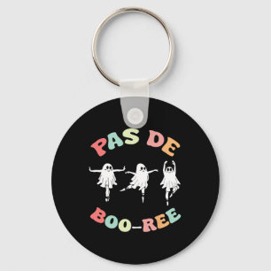 Pas De Boo-ree Ghost Ballet Dancer Halloween Dance Schlüsselanhänger