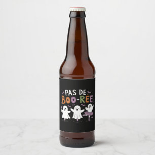 Pas de BOO-ree Ghost Ballet Dancer Lehrer Bierflaschenetikett