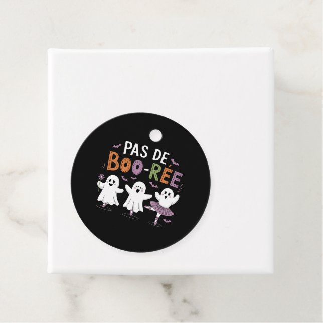Pas de BOO-ree Ghost Ballet Dancer Lehrer Geschenkanhänger (Beispiel)