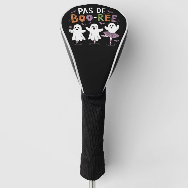 Pas de BOO-ree Ghost Ballet Dancer Lehrer Golf Headcover (Vorderseite)