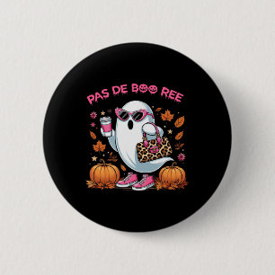 Pas De Boo Ree Halloween Spooky Button