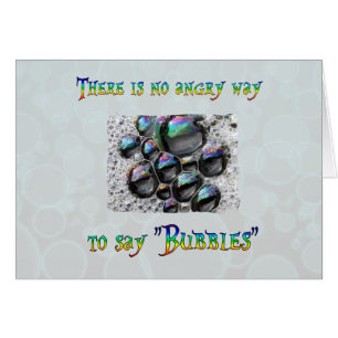 Pas de bulles en colère