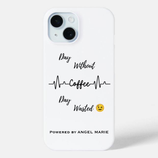 "Pas de café, pas de vie" iPhone / coque ipad (Verso)