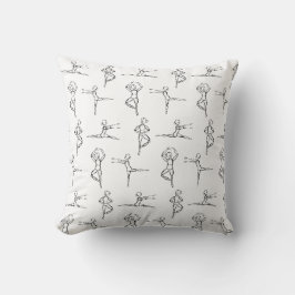 Pas De Doodle Ballerina Ballerina Tänzer Kissen