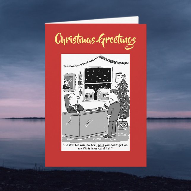 Pas de gain Pas de frais Carte de Noël légale avec (Créateur téléchargé)