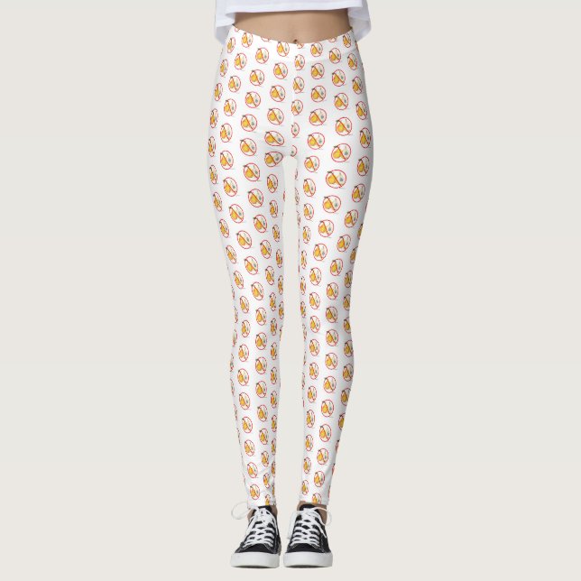 Pas de jokers avec des poires leggings (Devant)