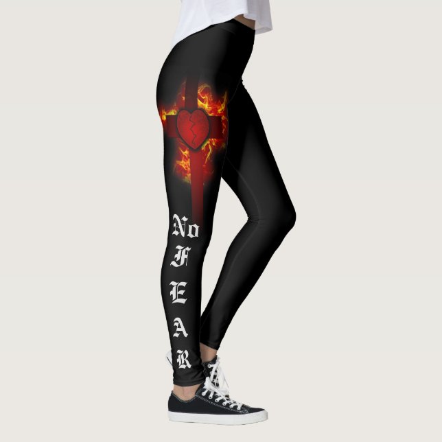 Pas de leggings de peur.. Conçu par Christine Ann (Droite)