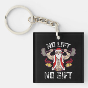 Pas de levage, pas de cadeau Santa Gym Workout Fit