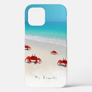 Pas de limites — iPhone 12 Coque dur 4 crabes