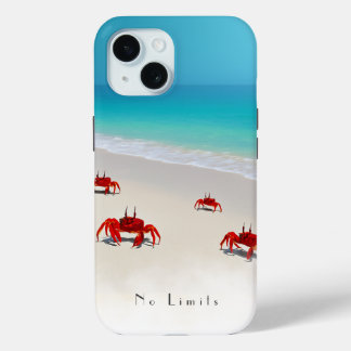 Pas de limites — iPhone 15 Tough Coque 4 Crabs