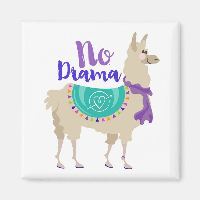Pas de magnet Llama Drama (Devant)