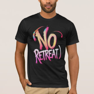 Pas de retraite Graffiti T-shirt Bold Urban Street