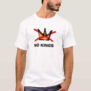 PAS DE ROIS  Anti-Trump Pour la démocratie T-Shirt