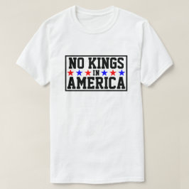 Pas de rois en T-shirt américain