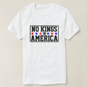 Pas de rois en T-shirt américain