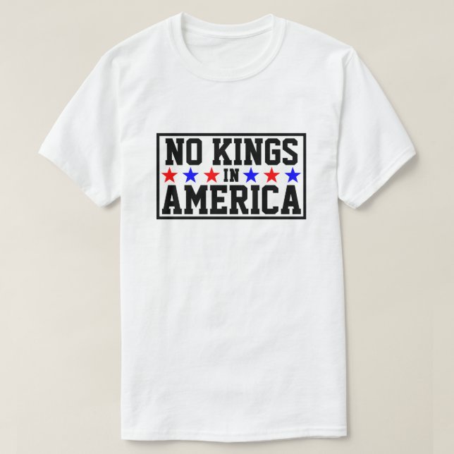 Pas de rois en T-shirt américain (Design devant)