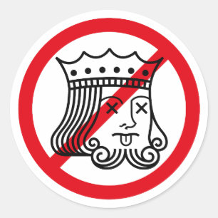 PAS DE ROIS ! - Manifestation de Trump - Stickers