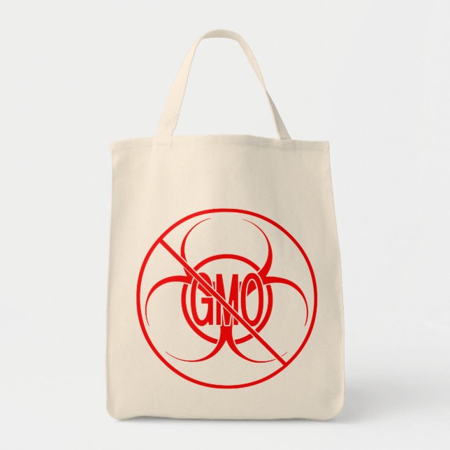 Pas de sacs OGM Bio Hazard Pas de sacs d'achat d'O (Devant)