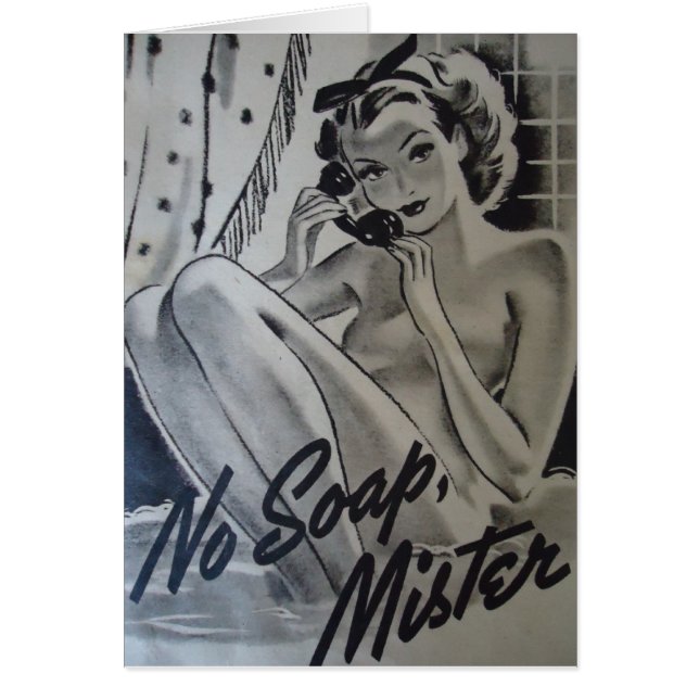 Pas de savon, Monsieur (Devant)