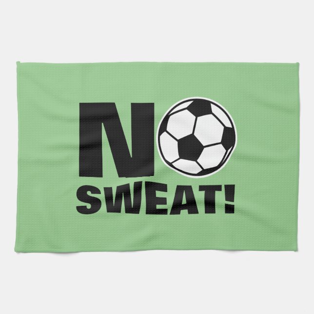Pas de serviette de cuisine de sport sueur pour jo (Horizontal)