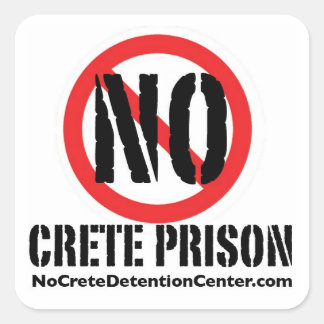 Pas de stickers de prison en Crète