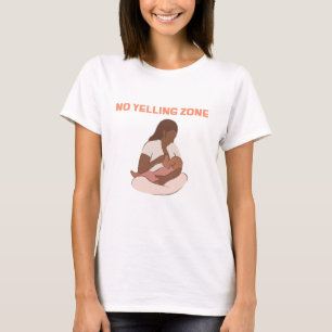 Pas de zone de hurlement Superbe T-shirt Parenting
