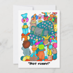 Pas drôle ! Carte simple