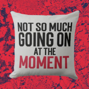 Pas Grand Chose Qui Se Passe En Ce Moment Coussin 