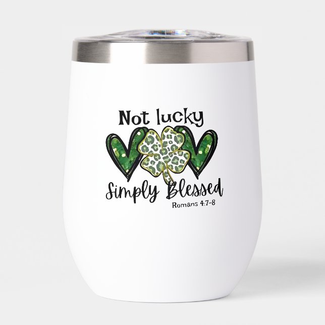 Pas Lucky, Simplement Béni Lucky Charm St Patrick (Avant)