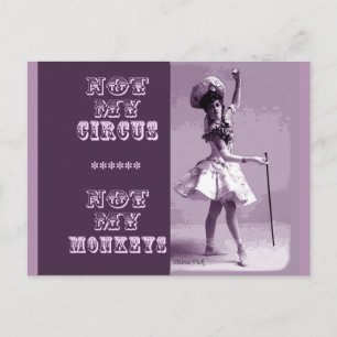 Pas ma carte postale Circus