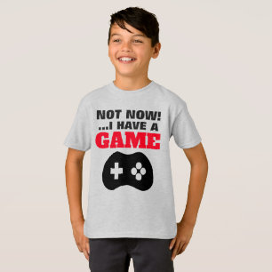 Pas maintenant - Chemise T-Shirt TAGLESS® pour enf