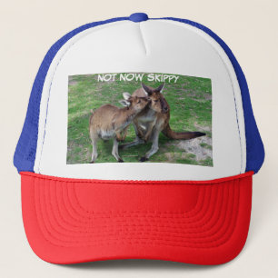 Pas maintenant Skippy Trucker Casquette