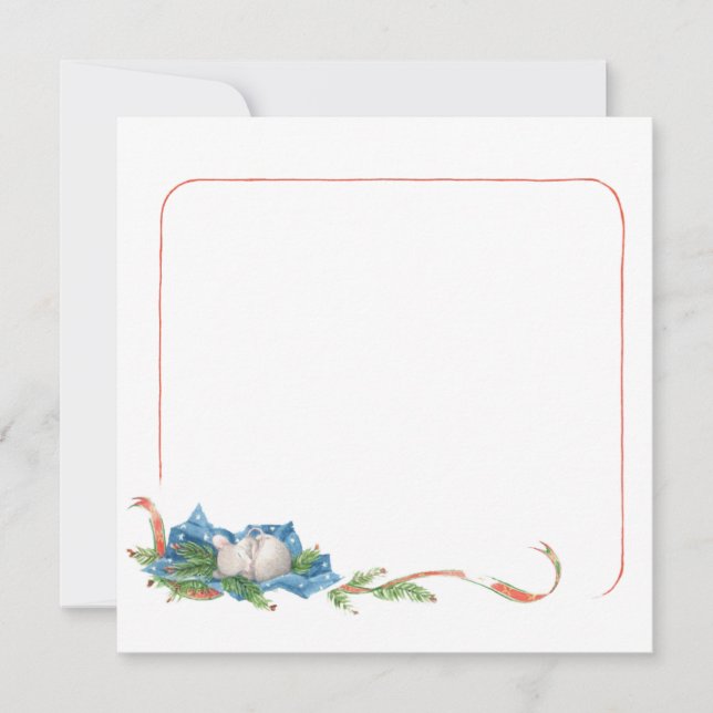 Pas même une carte de note souris (Devant)