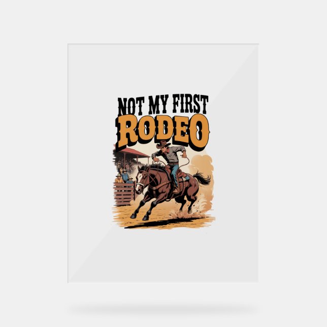 Pas mon premier Rodeo Horse pays Western (Recto)
