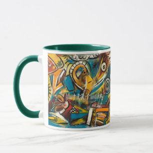 "Pas mon singe !" Beverage Mug