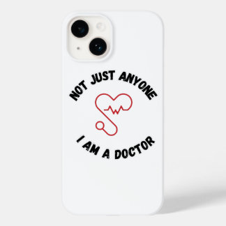 Pas n'importe qui – Je suis un médecin Étui iPhone