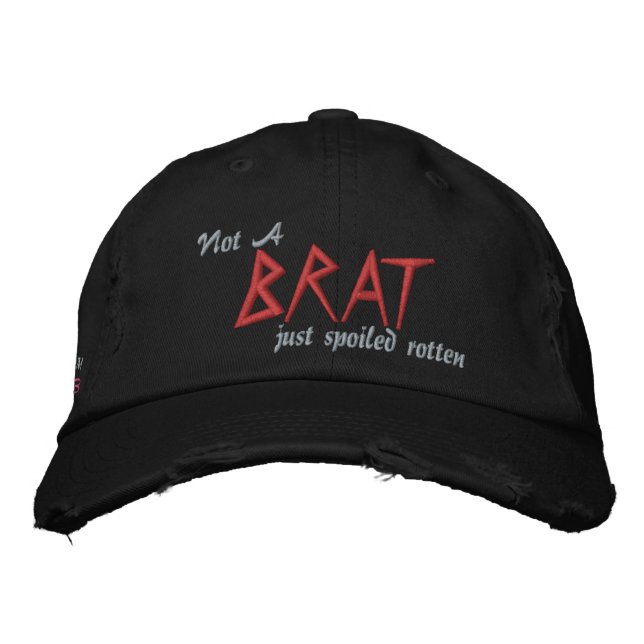 Pas un gamin qui vient de sonner un Casquette de p (Devant)