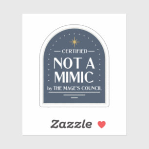 Pas un Sticker D&D amusant