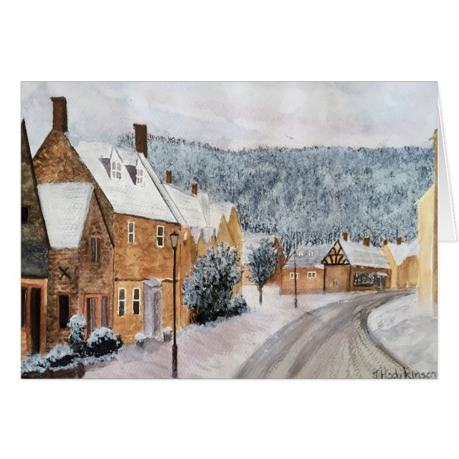 PAS UNE CRÉATURE REMUAIT. AQUARELLE (Devant horizontal)