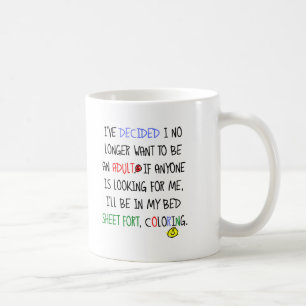 Pas une Mug amusante pour adultes