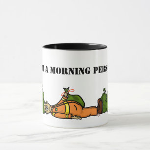 Pas Une Personne Du Matin Garbage Man Mug