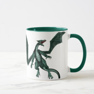 Pas une tasse de dragon de personne de matin