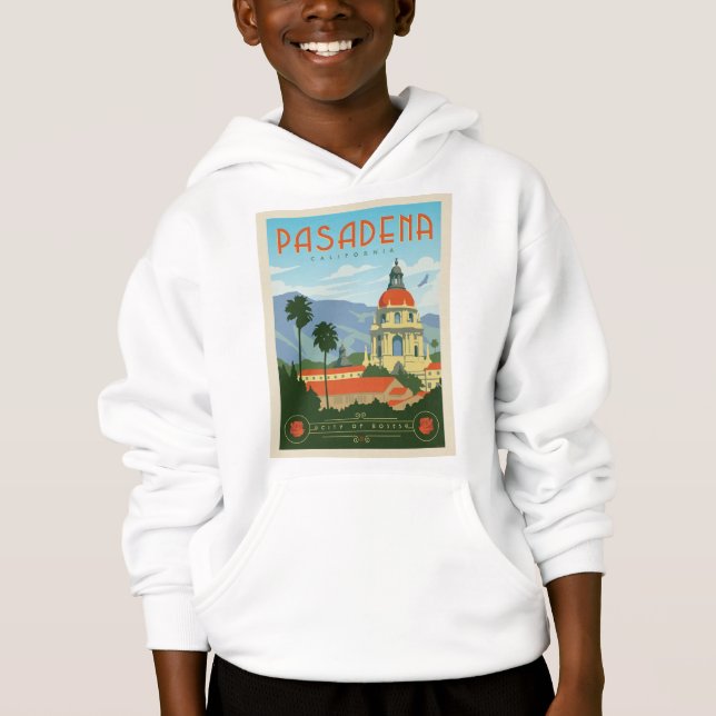 Pasadena, CA Hoodie (Vorderseite)