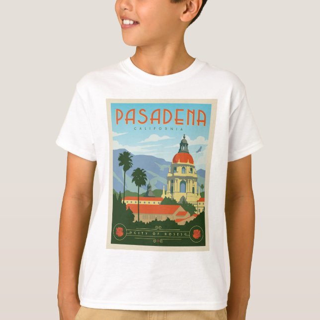 Pasadena, CA T-Shirt (Vorderseite)