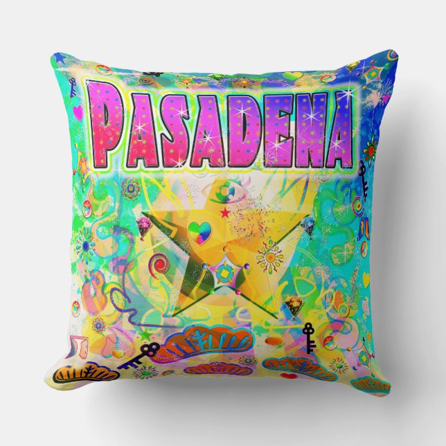 Pasadena Epoch Hour Pillow Kissen (Vorderseite)