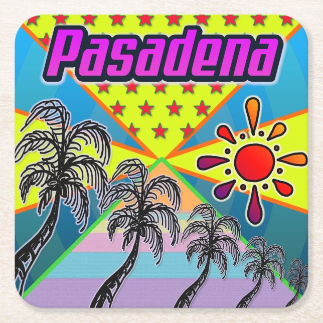 Pasadena Freedom Untersetzer (Vorderseite)