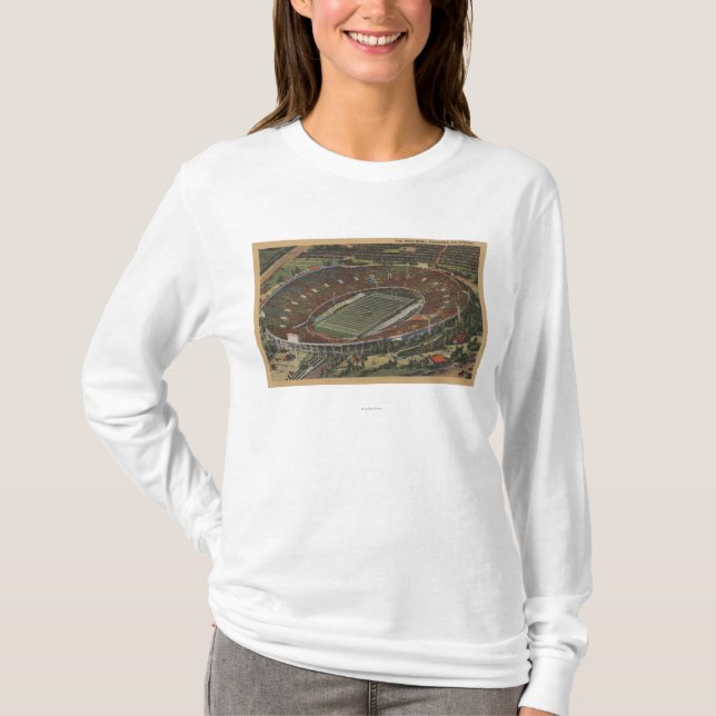 Pasadena, Kalifornien - die Rosen-Schüssel T-Shirt (Vorderseite)
