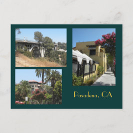 Pasadena, kalifornisches Foto Postcard Postkarte