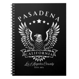 Pasadena Los Angeles County Kalifornien Vintage Notizblock